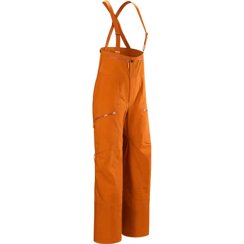 アークテリクス レディース ボトムス 心地よいズボン下 Arc\u0027teryx Rushort Bib Pants - Women\u0027s Copper Sky/Blaze