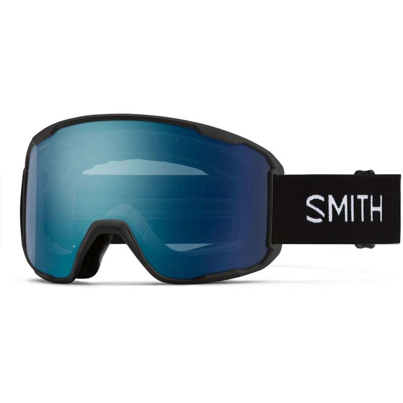 スミス メンズ 佩び物 サングラス・アイウェア Smith Preview Low Bridge Fit Goggles Black/ChromaPop Everyday Blue Mirror 黒いこと