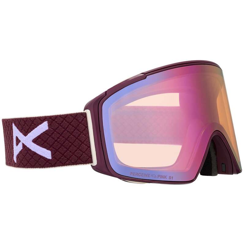 アノン メンズ 付属物 サングラス・アイウェア Anon M4S Cylindrical MFI Goggles Deep Cherry/Perceive Cloudy Pink+Perceive Variable Blue 青碧