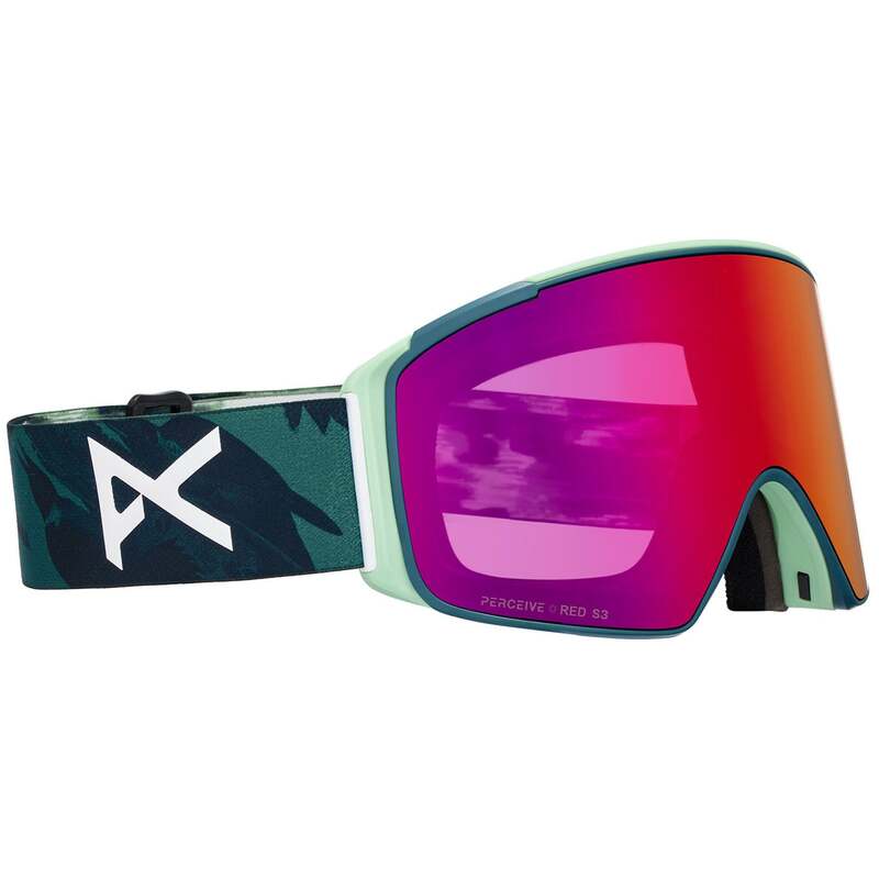 アノン メンズ 付属物 サングラス・アイウェア Anon M4S Cylindrical MFI Goggles Family Tree/Perceive Sunny Red+Perceive Cloudy Burst 赤いこと