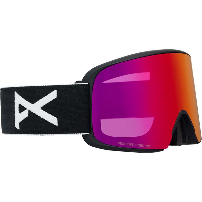 アノン メンズ 付属物 サングラス・アイウェア Anon M6 Low Bridge Fit Goggles Black/Perceive Sunny Red+Perceive Cloudy Burst 黒いこと