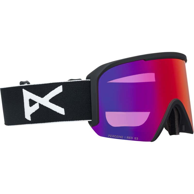 アノン メンズ 佩び物 サングラス・アイウェア Anonesa S Goggles Black/Perceive Sunny Red 黒いこと