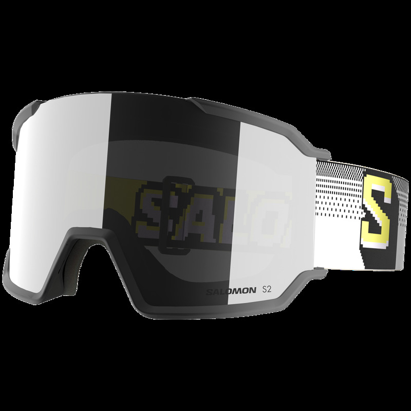 サロモン メンズ 付属物 サングラス・アイウェア Salomon S/View 3 ML Goggles Black Pixels/Super White 白いこと
