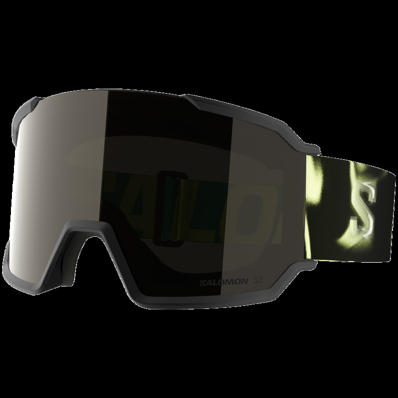 サロモン メンズ 付属物 サングラス・アイウェア Salomon S/View 3 ML Goggles Black Yellow/Black 黒いこと
