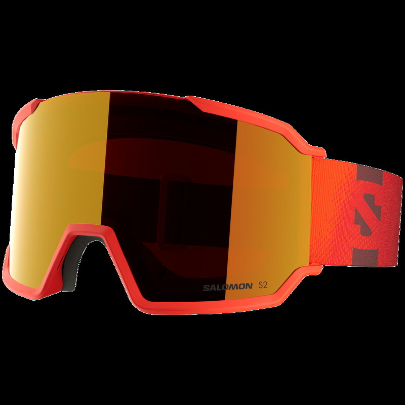 サロモン メンズ 付属物 サングラス・アイウェア Salomon S/View 3 ML Goggles Cherry Tomato/Mid Red 赤いこと