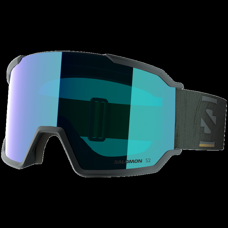 サロモン メンズ 佩び物 サングラス・アイウェア Salomon S/View 3 ML Goggles Green Gables/Mid Blue 青色