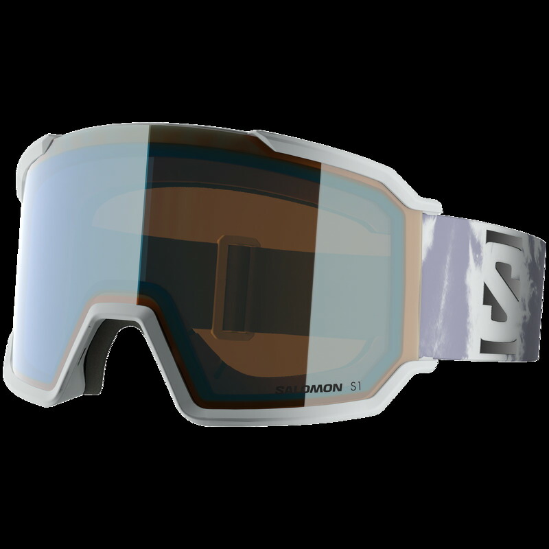サロモン メンズ 佩び物 サングラス・アイウェア Salomon S/View 3 ML Goggles Ice Flow/ Light Blue 青色