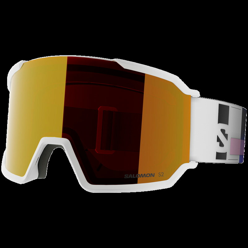サロモン メンズ 佩び物 サングラス・アイウェア Salomon S/View 3 ML Goggles White Addikt/Mid Red 白いこと
