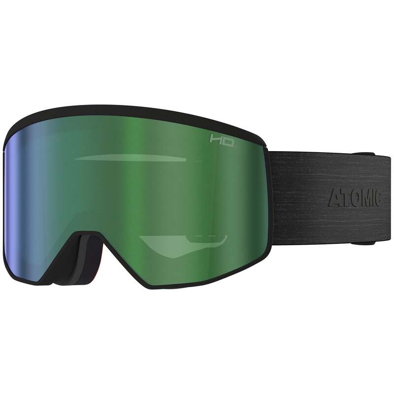 アトミック メンズ 添え物 サングラス・アイウェア Atomic Four Pro M 固定ディスク Goggles All Black/Green 固定ディスク 黒いこと