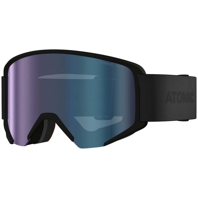 アトミック メンズ 佩び物 サングラス・アイウェア Atomic Savor L Stereo Goggles Black/Pink Blue Stereo 黒いこと