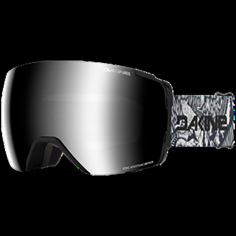 ダカイン メンズ 添え物 サングラス・アイウェア 足し加える大いさ Dakine Domain Plus Goggles Kingdom Black/Silver Mirror + Storm Rose 黒いこと