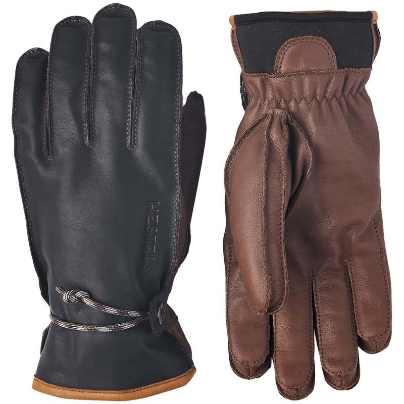 ヘストラ メンズ 付属物 グローブ Hestra Wakayama 5-Finger Gloves Navy/Brown 米国海軍