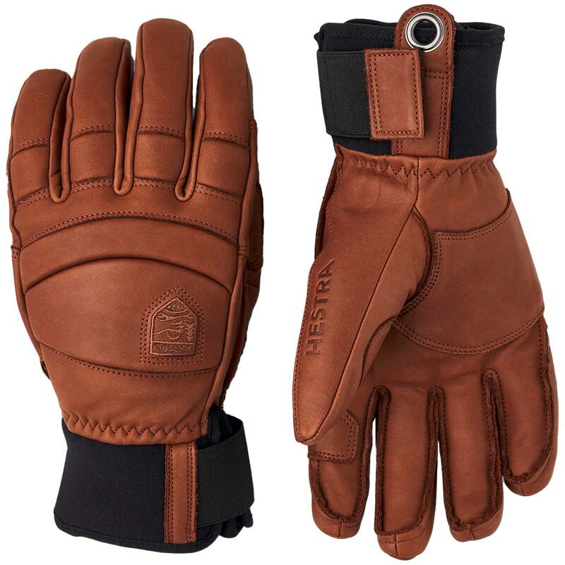 ヘストラ メンズ 付属物 グローブ Hestra Falline 5-Finger Gloves Brown 赤銅色