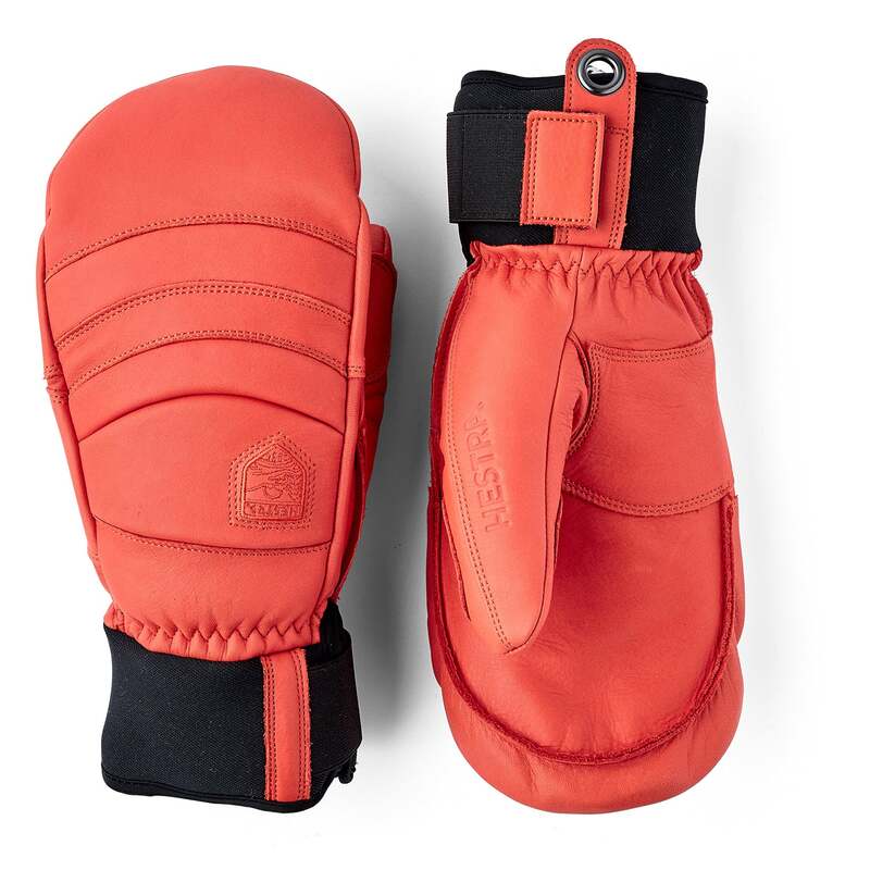 ヘストラ メンズ 付属物 グローブ Hestra Falline Mittens Flame Red 赤いこと