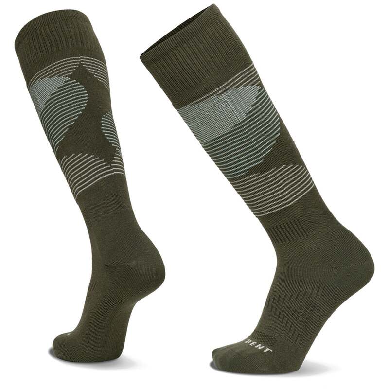 ルベント メンズ アンダー御召しもの ソックス Le Bent Shred Targeted Cushion Snow Socks Dark Eucalyptus