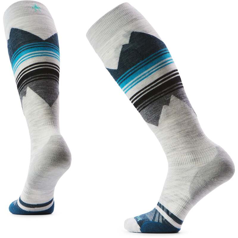 かっこ良い羊毛 レディース アンダーお召しもの ソックス Smartwool Targeted Cushion Pattern OTC Socks - Women\u0027s Ash 死灰