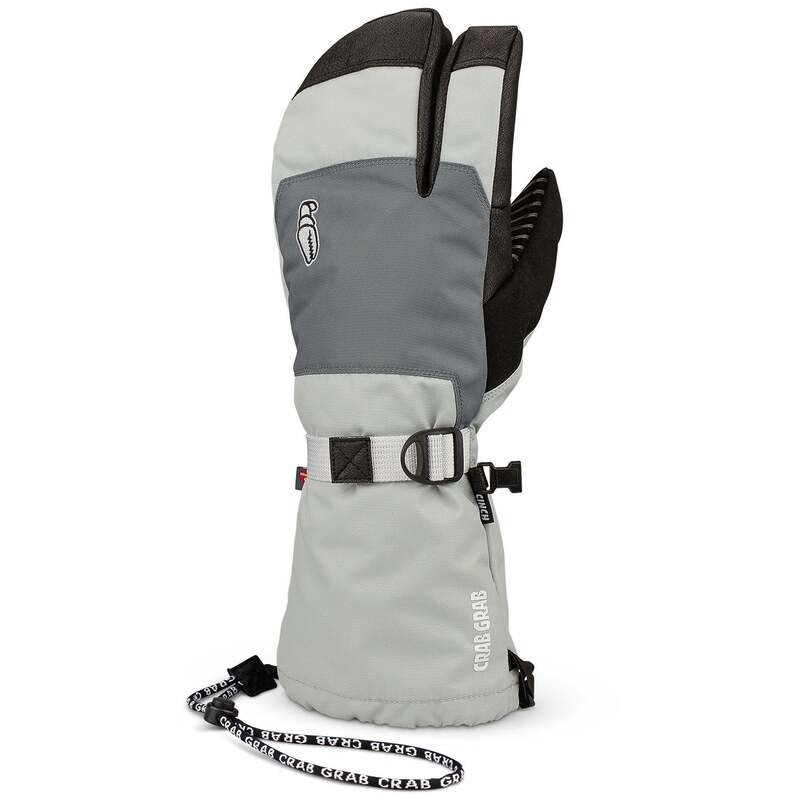 野球クラブ グローヴ メンズ 佩び物 グローブ Crab Grab Cinch Trigger Gloves Double Grey 薄墨色