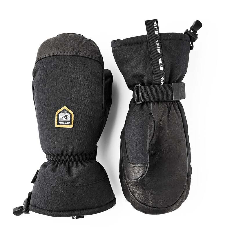ヘストラ メンズ 添え物 グローブ Hestra CZone Mountain Mittens Black 黒いこと