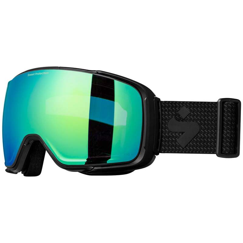 スイートプロテクション メンズ 付属物 サングラス・アイウェア Sweet Protection Interstellarig Reflect BLI Goggles Matte Black/Black Trace/RIG Emerald + RIG L Amethyst 黒いこと
