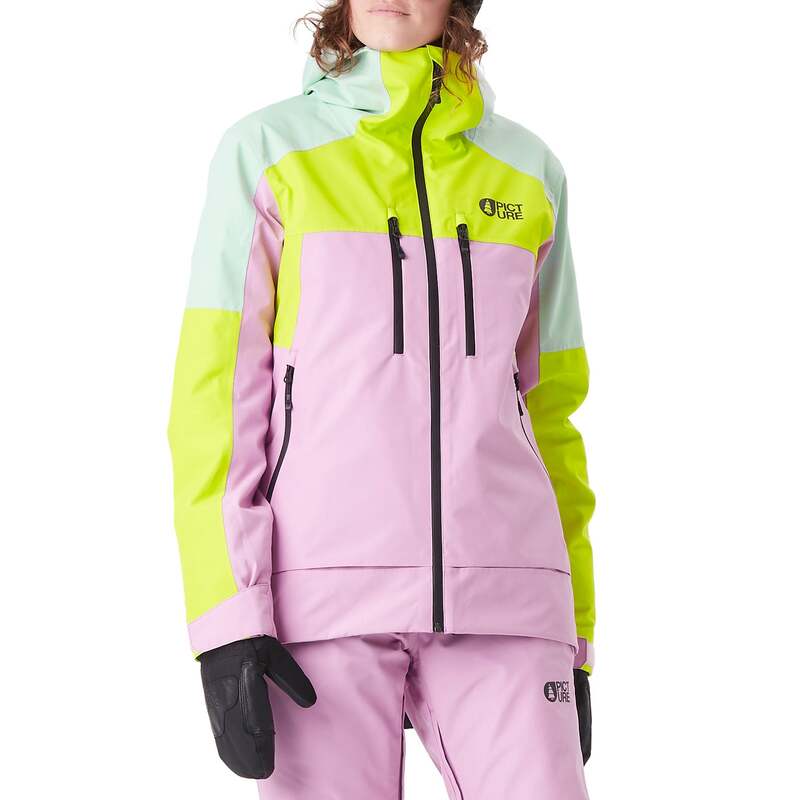 活動写真 オーガニック レディース アウター 上衣・上衣 Picture Organic Exa Jacket - Women\u0027s Orchard Acid Silt Green 緑であること