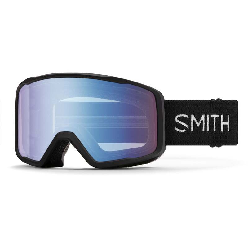スミス レディース 付属物 サングラス・アイウェア Smith Tribute Goggles - Women\u0027s Black/Blue Sensor Mirror 黒いこと