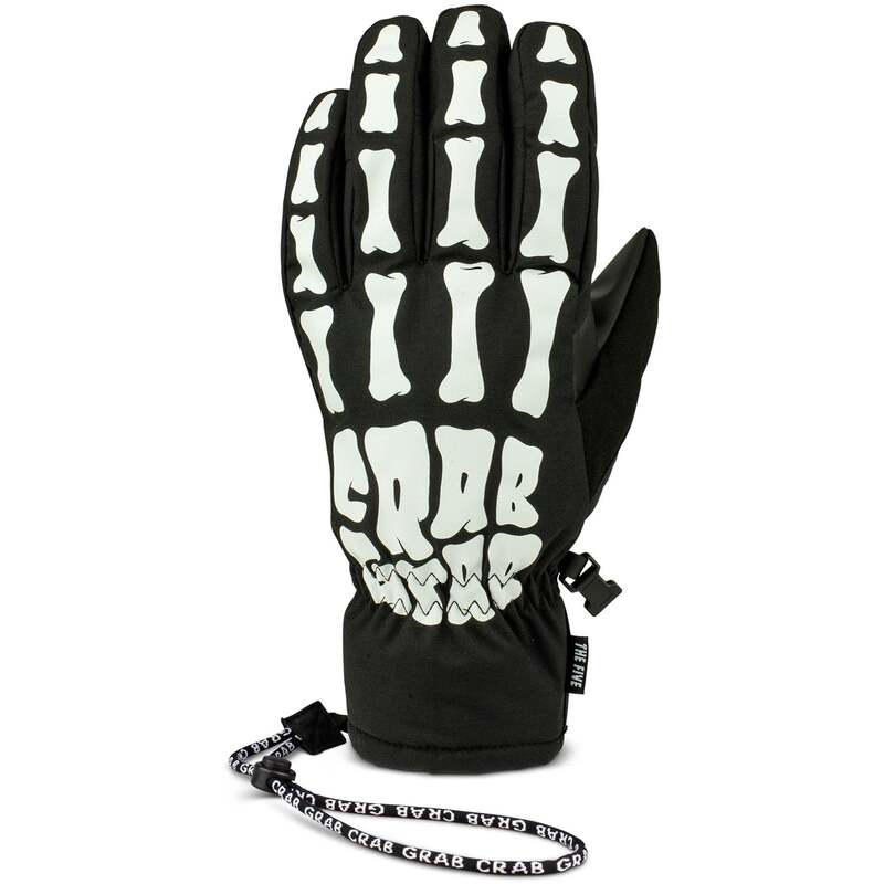 クラブ グラブ メンズ アクセサリー 手袋 Crab Grab Five Gloves Bones｜ReVida 店 12,946円