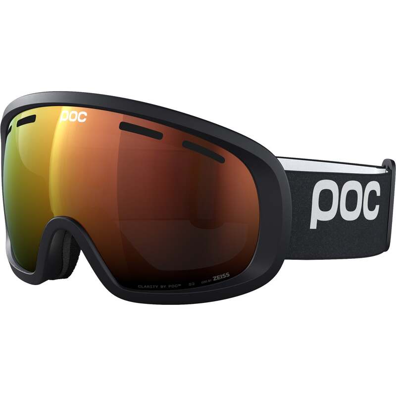 ピーオーシー メンズ 付属物 サングラス・アイウェア POC Fovea Mid Goggles Uranium Black/Partly Sunny Orange 黒いこと