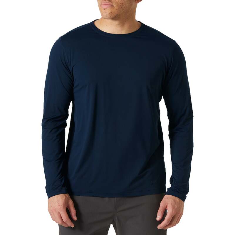 ヘリーハンセン メンズ トップス ティーシャツ 長袖 Helly Hansen Shine Solen Long-Sleeve Crew - Men\u0027s Navy 米国海軍