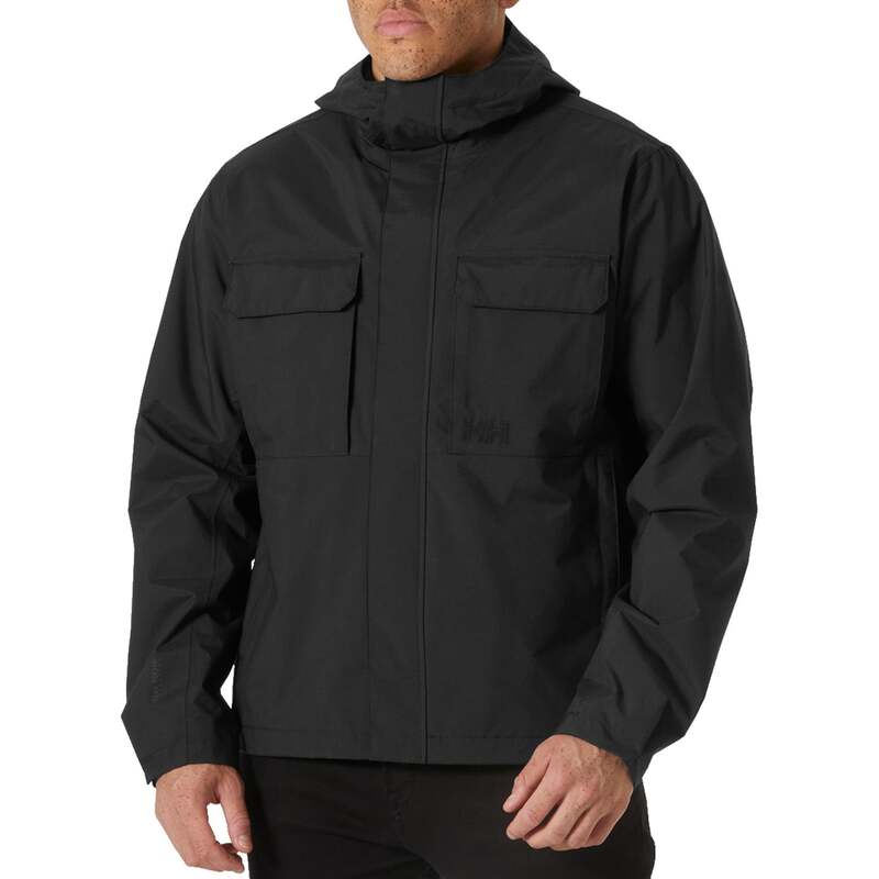 ヘリーハンセン メンズ アウター 上衣・上衣 旗がしら ケープ Helly Hansen Escape Rain Jacket - Men\u0027s Black 黒いこと
