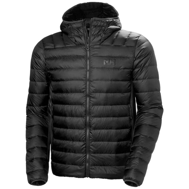 ヘリーハンセン メンズ アウター 上衣・上衣 落ちこむ パーカー Helly Hansen Verglas Down Hybrid Hoodie 2.0 Jacket - Men\u0027s Black 黒いこと