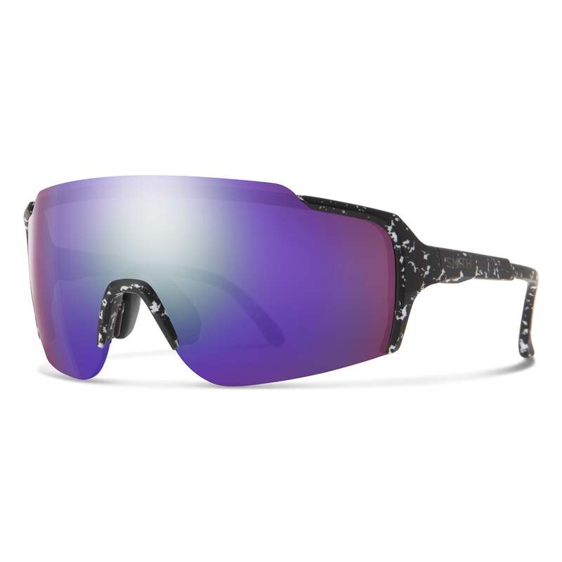 スミス メンズ 佩び物 サングラス・アイウェア 踵 Smith Flywheel Sunglasses Matte Black Marble/ChromaPop Violet Mirror 黒いこと