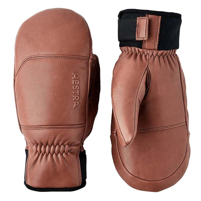 ヘストラ メンズ 添え物 グローブ Hestra Omni Mittens Brown 赤銅色