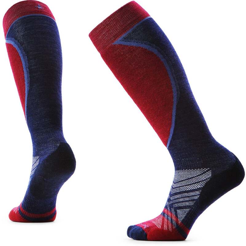 かっこ良い羊毛 レディース アンダーお召しもの ソックス Smartwool Targeted Cushion OTC Socks - Women\u0027s Deep Navy 米国海軍