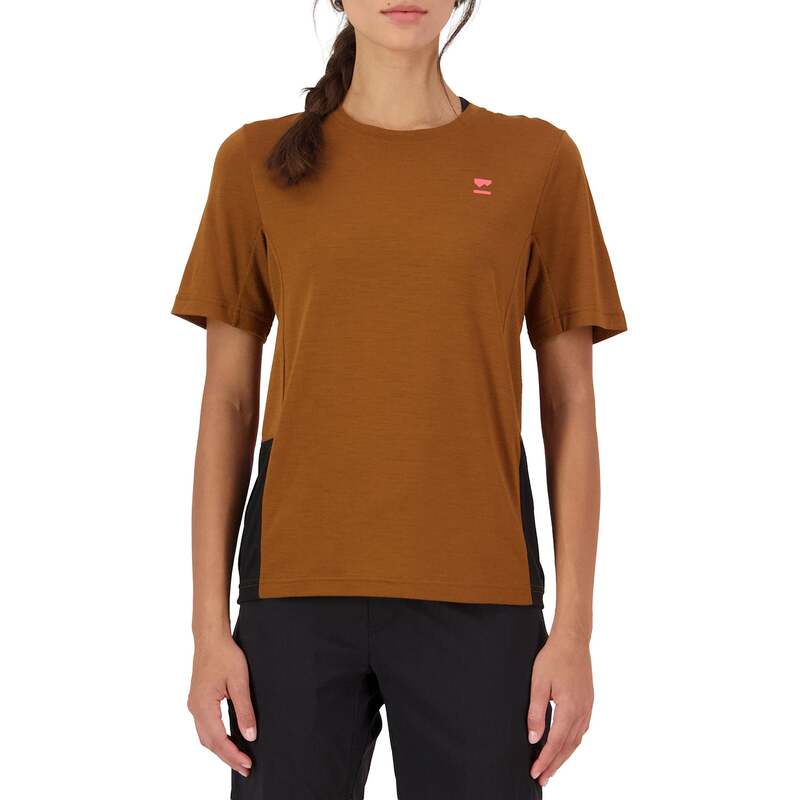 モンスロイヤル レディース トップス プルオーバー MONS ROYALE Tarn Merino Shiftee - Women\u0027s Caramel/Black 黒いこと