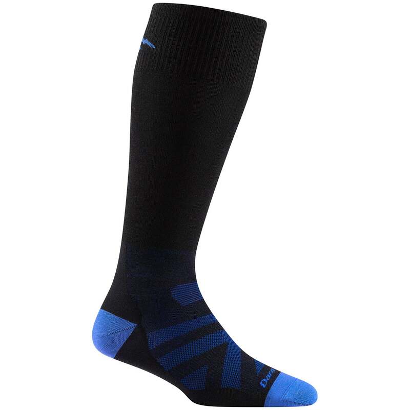 ダーンタフ メンズ アンダー御召しもの ソックス Darn Tough RFL Ultra-Lightweight OTC Socks - Kids\u0027 Black 黒いこと