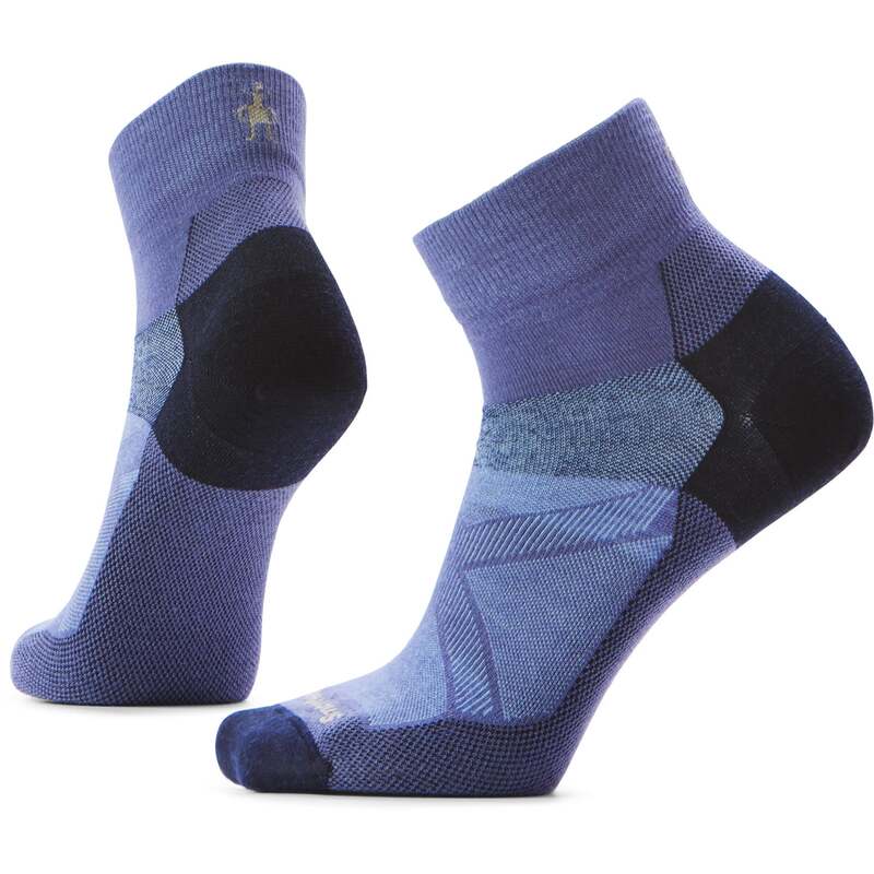 かっこ良い羊毛 メンズ アンダー御召しもの ソックス アンクル Smartwool Bike Zero Cushion Ankle Socks Nightfall Blue 青碧