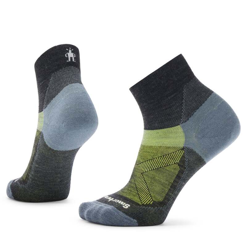かっこ良い羊毛 レディース アンダーお召しもの ソックス アンクル Smartwool Bike Zero Cushion Ankle Socks - Women\u0027s Pewter Blue ピューター