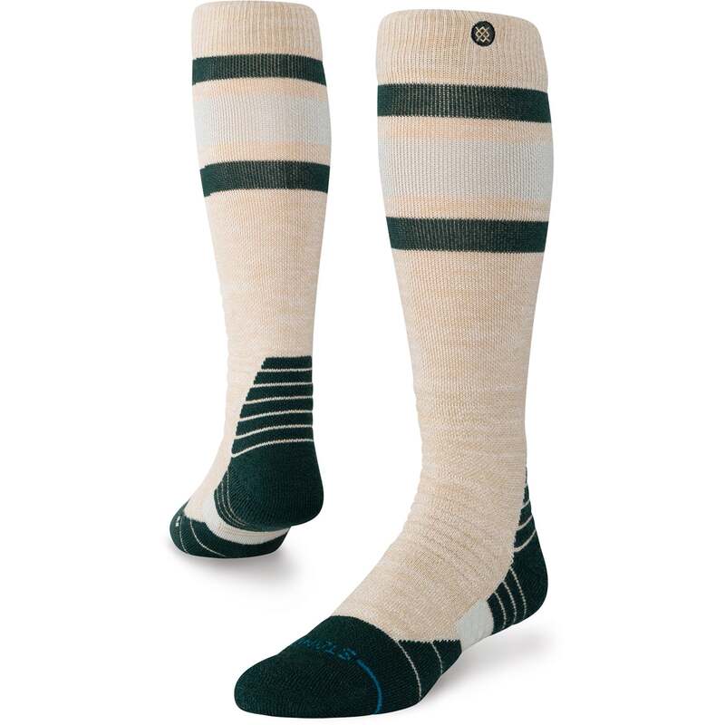 観点 メンズ アンダー御召しもの ソックス 羊毛 Stance Boyd Mid Wool Snow Socksand 砂子