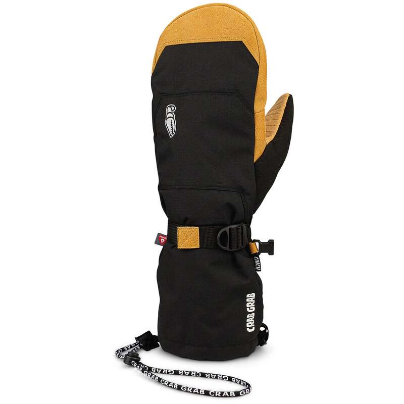 野球クラブ グローヴ メンズ 佩び物 グローブ Crab Grab Cinch Mittens Black/Tan 黒いこと