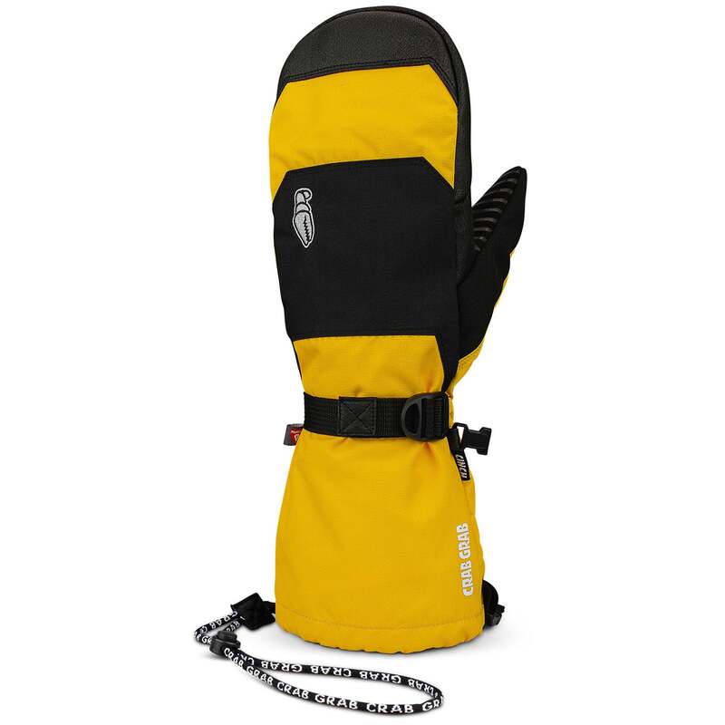 野球クラブ グローヴ メンズ 佩び物 グローブ Crab Grab Cinch Mittens Vintage Yellow/Black 黒いこと