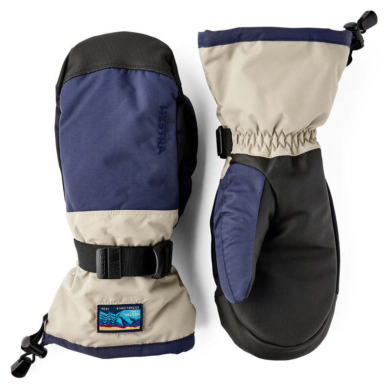 ヘストラ メンズ 佩び物 グローブ Hestra Gauntlet Sr Mittens Dark Navy/Beige 米国海軍