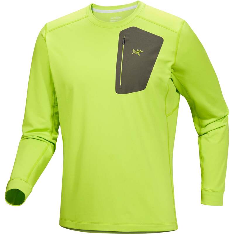 アークテリクス メンズ トップス プルオーバー 労働者の一団のど首 Arc\u0027teryx Rho LT Crew Neck Top - Men\u0027s Mantis/Tatsu