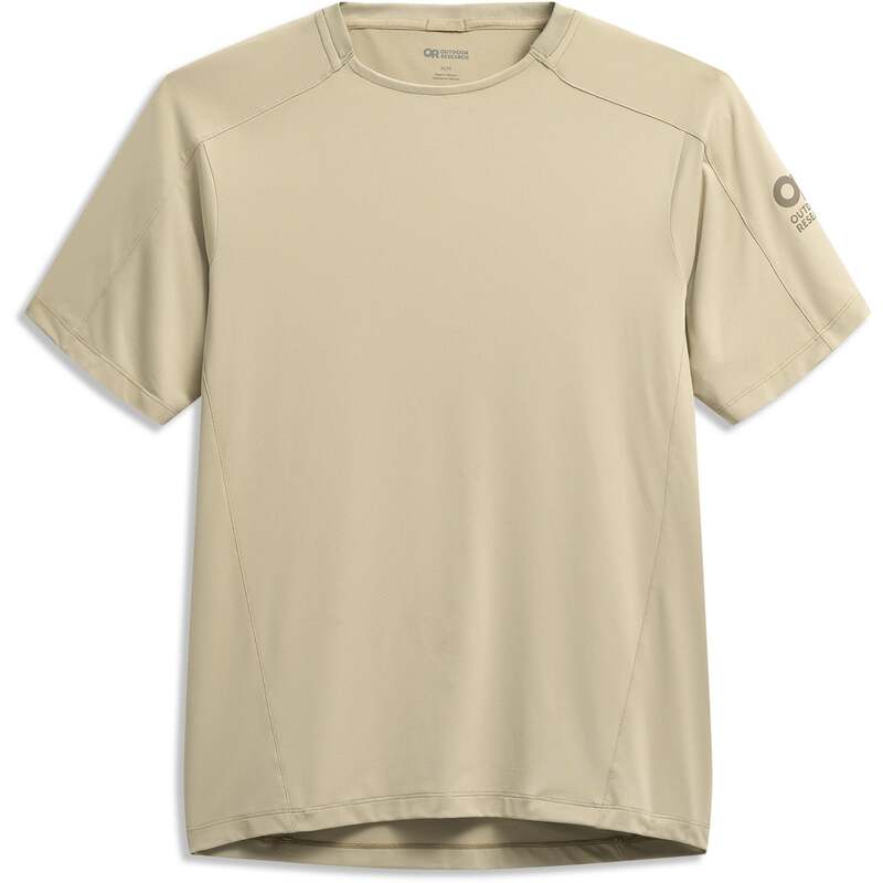 アウトドアリサーチ メンズ トップス シャツ 半袖 ジャージー ヒール Outdooresearch Freewheel Short-Sleeve Jersey Pro Khaki カーキ｜ReVida 店