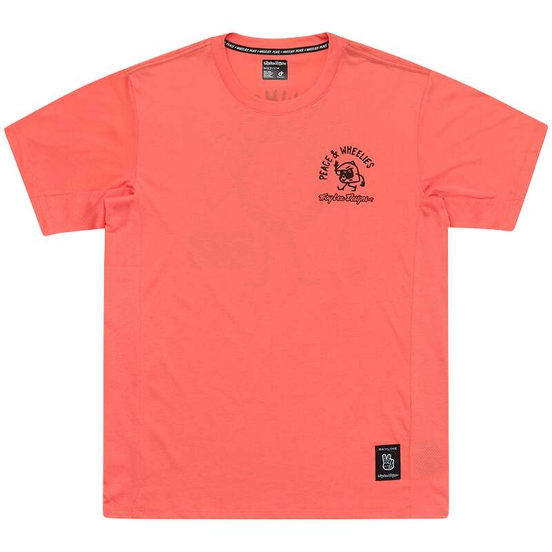 トロイリーデザイン メンズ トップス プルオーバー 半袖 Troy Lee Designskyline Short-Sleeve Ride Tee P\u0026W Melon
