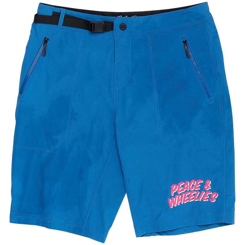 トロイリーデザイン メンズ ボトムス 二分の一ズボン下・さる股引き 遊撃手ズボン下 Troy Lee Designskyline Trail Shell Shorts Washed Out Cobalt 青緑色