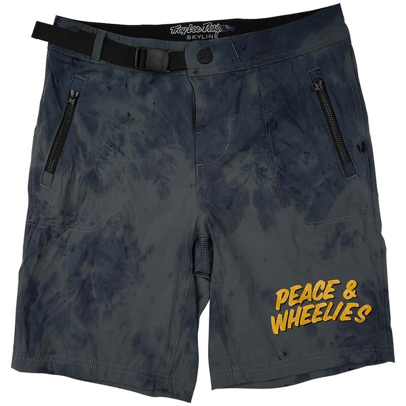 トロイリーデザイン メンズ ボトムス 二分の一ズボン下・さる股引き 遊撃手ズボン下 Troy Lee Designskyline Trail Shell Shorts - Kids\u0027 Washed Out Dark Cloud