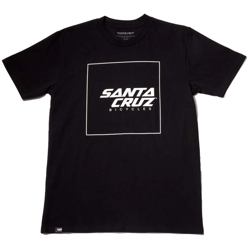 サンタ渡航 メンズ トップス プルオーバー Santa Cruz Squared Up Tee Black 黒いこと