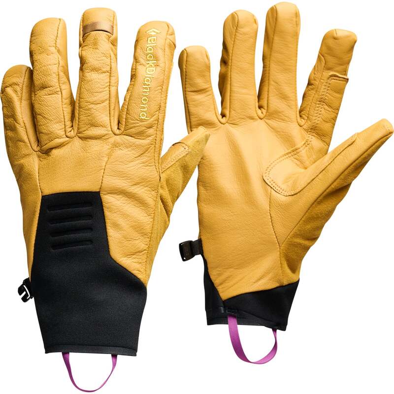 黒いこと金剛石 メンズ 添え物 グローブ Black Diamond Tour Gloves Beeswax-Black 黒いこと