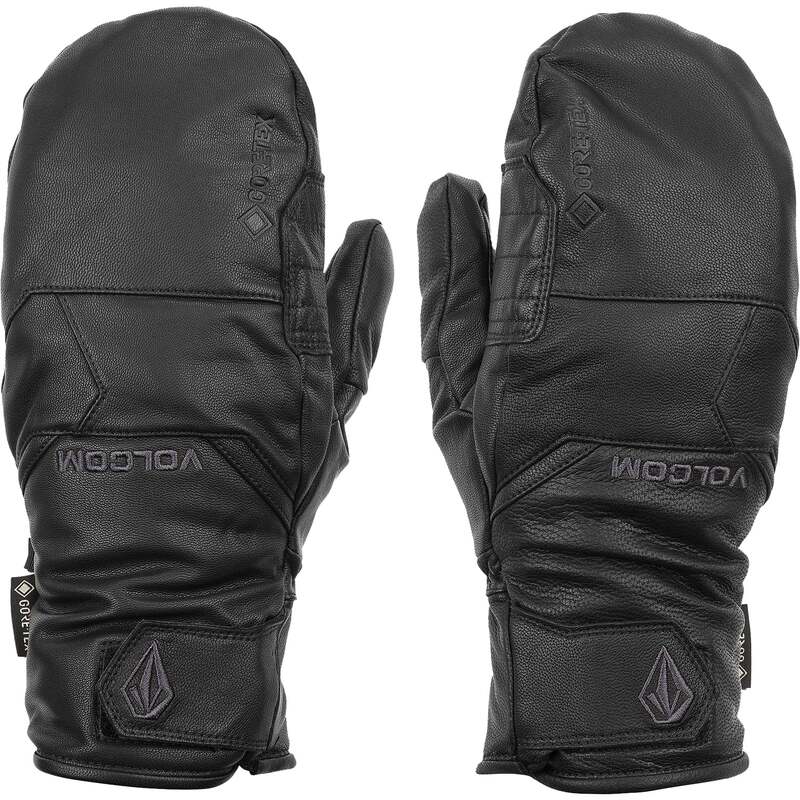 ボルコム メンズ 佩び物 グローブ Volcom Gaaas GORE-TEX Mittens Black 黒いこと