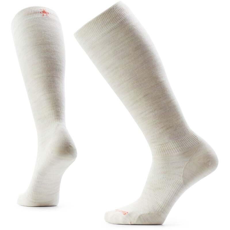かっこ良い羊毛 レディース アンダー御召しもの ソックス Smartwool Ski Zero Cushion Extra Stretch OTC Socks - Women\u0027s Moonbeam
